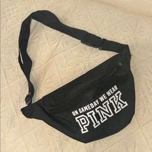 PINK Victoria's Secret Black Belt Bag